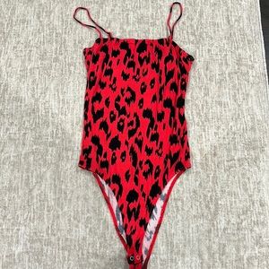Red Bodysuit